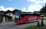 (279'903) - Zurkirchen, Malters - Nr. 16/LU 15'652 - Setra am 5. September 2025 beim Bahnhof Gstaad
