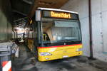 (285'169) - PostAuto Bern - BE 401'263/PID 5417 - Mercedes (ex BE 610'544; ex BE 538'988; ex BE 637'781) - Mercedes am 1. M�rz 2026 in Gstaad, Garage