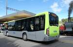 (280'952) - Busland, Burgdorf - Nr. 136/BE 901'136 - Mercedes am 4. Oktober 2025 beim Bahnhof Huttwil (280'952) - Busland, Burgdorf - Nr. 136/BE 901'136 - Mercedes am 4. Oktober 2025 beim Bahnhof Huttwil