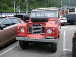 (263'294) - Pumpiers, Trin - ZH 217'023 - Land-Rover am 1. Juni 2024 beim Bahnhof Interlaken Ost