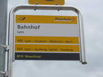 (196'542) - PostAuto-Haltestelle - Lyss, Bahnhof - am 3.