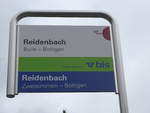 (199'622) - TPF + bls-Haltestelle - Reidenbach - am 26.