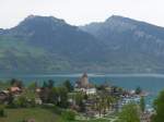(159'991) - Schloss und Bucht in Spiez am 25.