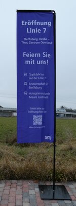 (283'173) - Er�ffnung Linie 7 - Feiern Sie mit uns - am 14. Dezember 2025 beim Bahnhof Steffisburg