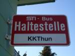 (132'604) - STI-Haltestelle - KKThun - am 11.