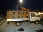 (132'666) - Lieferwagen mit Huskys beladen am 4.