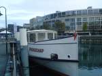 (148'079) - Das Motorschiff Oberhofen ist wieder im Wasser am 15.