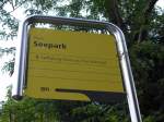 (153'688) - STI-Haltestelle - Thun, Seepark - am 6.