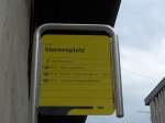 (153'696) - STI-Haltestelle - Thun, Sternenplatz - am 7.