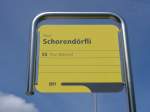 (153'953) - STI-Haltestelle - Thun, Schorendrfli - am 17.