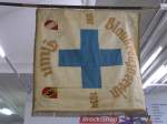 (155'427) - Alte Fahne vom Blaukreuzverein Thun am 1.
