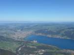 (155'836) - Aussicht vom Niesen mit Thun und dem Thunersee am 19.
