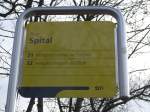 (157'820) - STI-Haltestelle - Thun, Spital - am 15.