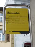 (158'572) - STI-Haltestelle - Thun, Sternenplatz - am 2.