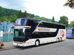 (151'854) - Fischer, Marin - NE 142'436 - Setra am 25. Juni 2014 bei der Schifflndte Thun