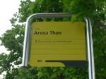 (160'729) - STI-Haltestelle - Thun, Arena Thun - am 23.