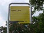 (160'836) - STI-Haltestelle - Thun, Arena Thun - am 23.