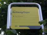 (162'076) - STI-Haltestelle - Thun, Reitweg/Expo - am 14.