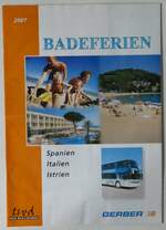 (247'148) - Gerber-Badeferien 2007 am 12.