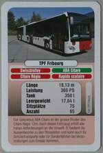 (254'262) - Quartett-Spielkarte mit ABA Citaro am 27.