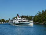  55'451) - Dampfschiff Blmlisalp am 20.
