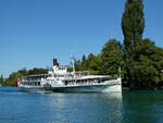 (255'452) - Dampfschiff Blmlisalp am 20.