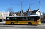 (284'552) - PostAuto Bern - Nr. 218/BE 843'218/PID 10'675 - Heuliez am 2. Februar 2026 beim Bahnhof Worb Dorf