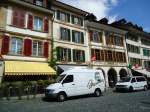 (128'076) - In der Altstadt von Murten am 26.