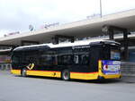 (272'916) - Dnser, Trimmis - GR 7288/PID 11'893 - eScania (ex GR 165'792) am 14. Mrz 2025 beim Bahnhof Chur