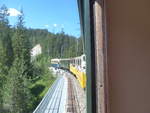 (218'886) - RhB-Nostalgiezug am 20.