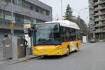 (284'887) - PostAuto Graub�nden - GR 190'014/PID 11'900 - eHeuliez-Iveco (ex Gessinger, Bad Ragaz) am 14. Februar 2026 beim Bahnhof Landquart