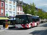 (253'687) - CarPostal Ouest - JU 52'431/PID 11'322 - Mercedes am 12. August 2023 beim Bahnhof Delmont