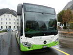 (268'420) - transN, La Chaux-de-Fonds - Nr. 432/NE 220'432 - Mercedes am 24. Oktober 2024 beim Bahnhof Fleurier