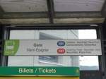 (164'828) - transN-Haltestelle - Marin-pagnier, Gare - am 15.