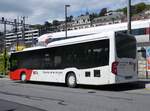 (274'283) - CJ Tramelan - Nr. 127/BE 826'347 - Mercedes am 26. April 2025 beim Bahnhof Neuchtel