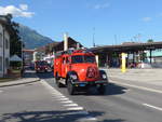 (206'159) - Feuerwehr, Lenzburg - AG 20'811 - Magirus-Deutz am 8.
