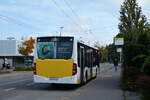 (281'118) - VBSH Schaffhausen - Nr. 215/SH 54'315 - Mercedes (ex Nr. 24) am 10. Oktober 2025 in Schaffhausen, Ebnat