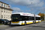 281'127) - VBSH Schaffhausen - Nr. 103 - Hess/Hess Gelenktrolleybus am 10. Oktober 2025 in Schaffhausen, Ebnat