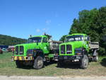 (205'825) - Frei, Thayngen - SH 37'529 + SH 37'393 - Saurer am 8.