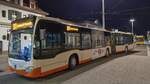 Mercedes-Benz Citaro G C2, SO 172038, in Solothurn Hauptbahnhof, als Ersatzverkehr Solothurn-Luterbach-Deitingen, Busbetriebe Solothurn und Umgebung, Aufgenommen am 2.