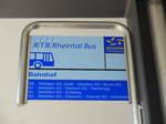 (180'252) - RTB-Haltestelle - Altsttten, Bahnhof - am 21.