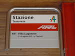 (180'580) - ARL-Haltestelle - Tesserete, Stazione - am 23.