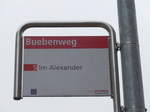 (176'448) - StadtBUS-Haltestelle - Frauenfeld, Buebenweg - am 4.