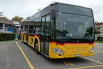(281'238) - CarPostal Ouest - VD 259'949/PID 11'009 - Mercedes am 11. Oktober 2025 in Yverdon, Garage