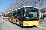 (285'582) - CarPostal Ouest - VD 607'890/PID 10'989 - Mercedes (ex JU 43'869) am 21. M�rz 2026 beim Bahnhof Yverdon