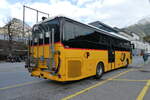 (281'783) - PostAuto Wallis - VS 445'911/PID 10'521 - Iveco am 24. Oktober 2025 beim Bahnhof Brig