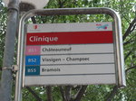 (172'550) - BUS-Sdunois-Haltestelle - Sion, Clinique - am 26.