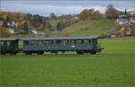 Sonderfahrt mit Be 4/4 102 der Emmentalbahn nach Brugg.