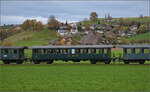 Sonderfahrt mit Be 4/4 102 der Emmentalbahn nach Brugg.