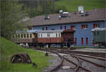 Im Depot des VVT.

Gepckwagen F2 17463 in St-Sulpice. Mai 2024.